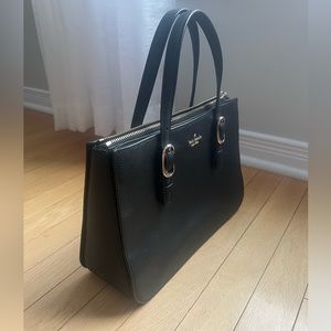 Kate spade black satchel bag